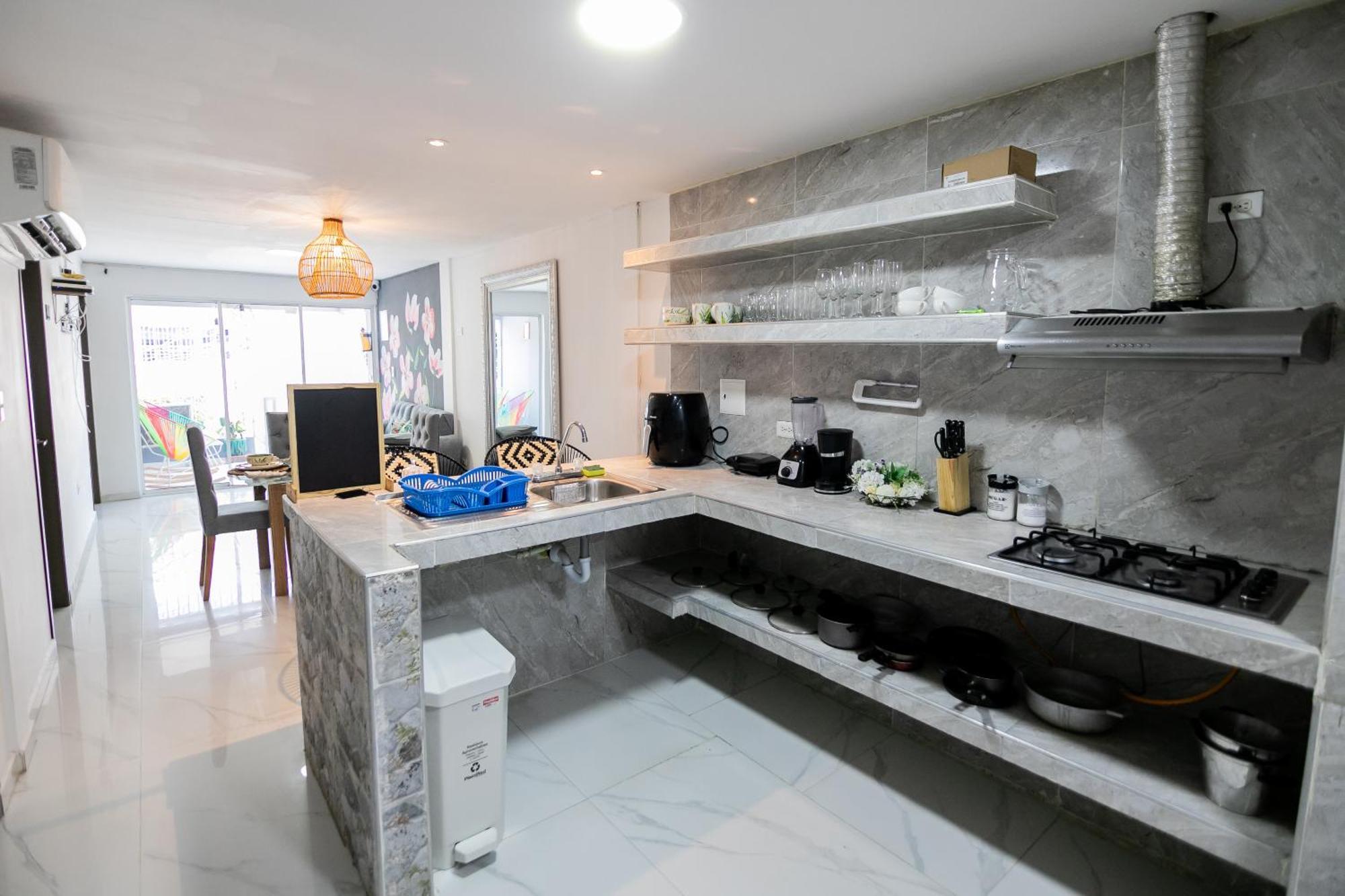 Hospedaje Rosa Blanca Cartagena Luaran gambar