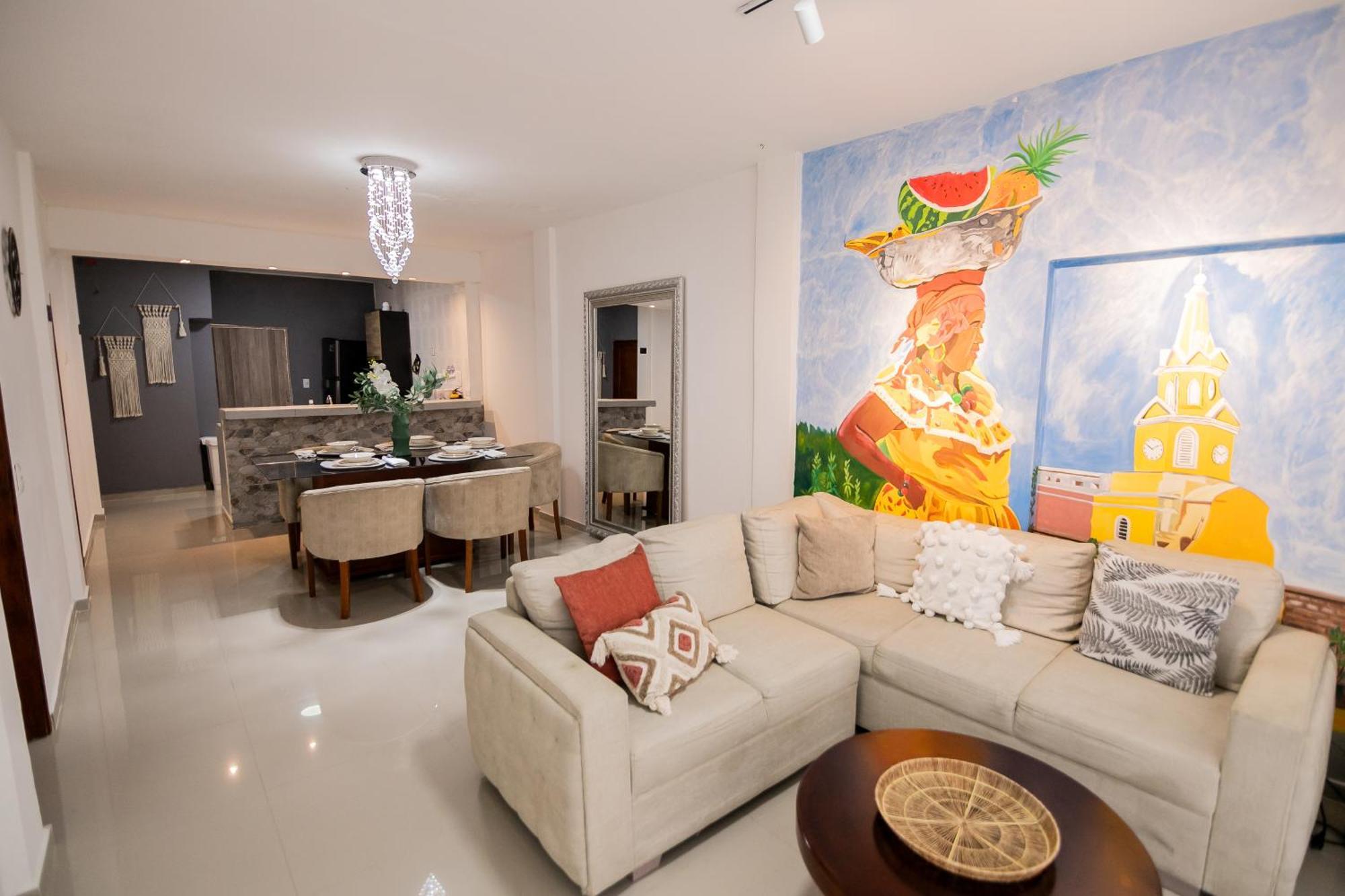 Hospedaje Rosa Blanca Cartagena Luaran gambar