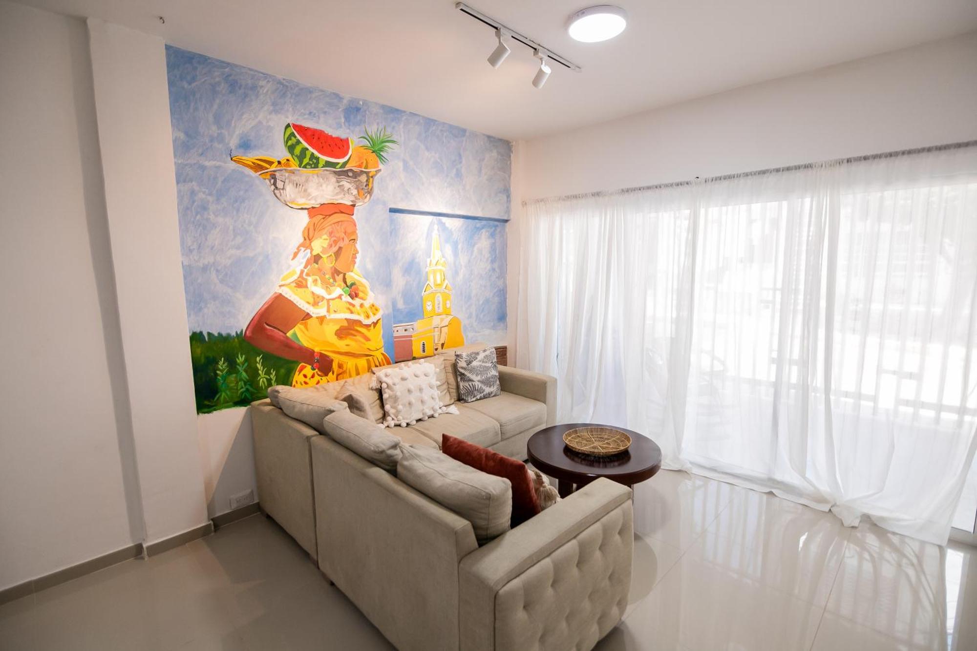Hospedaje Rosa Blanca Cartagena Luaran gambar