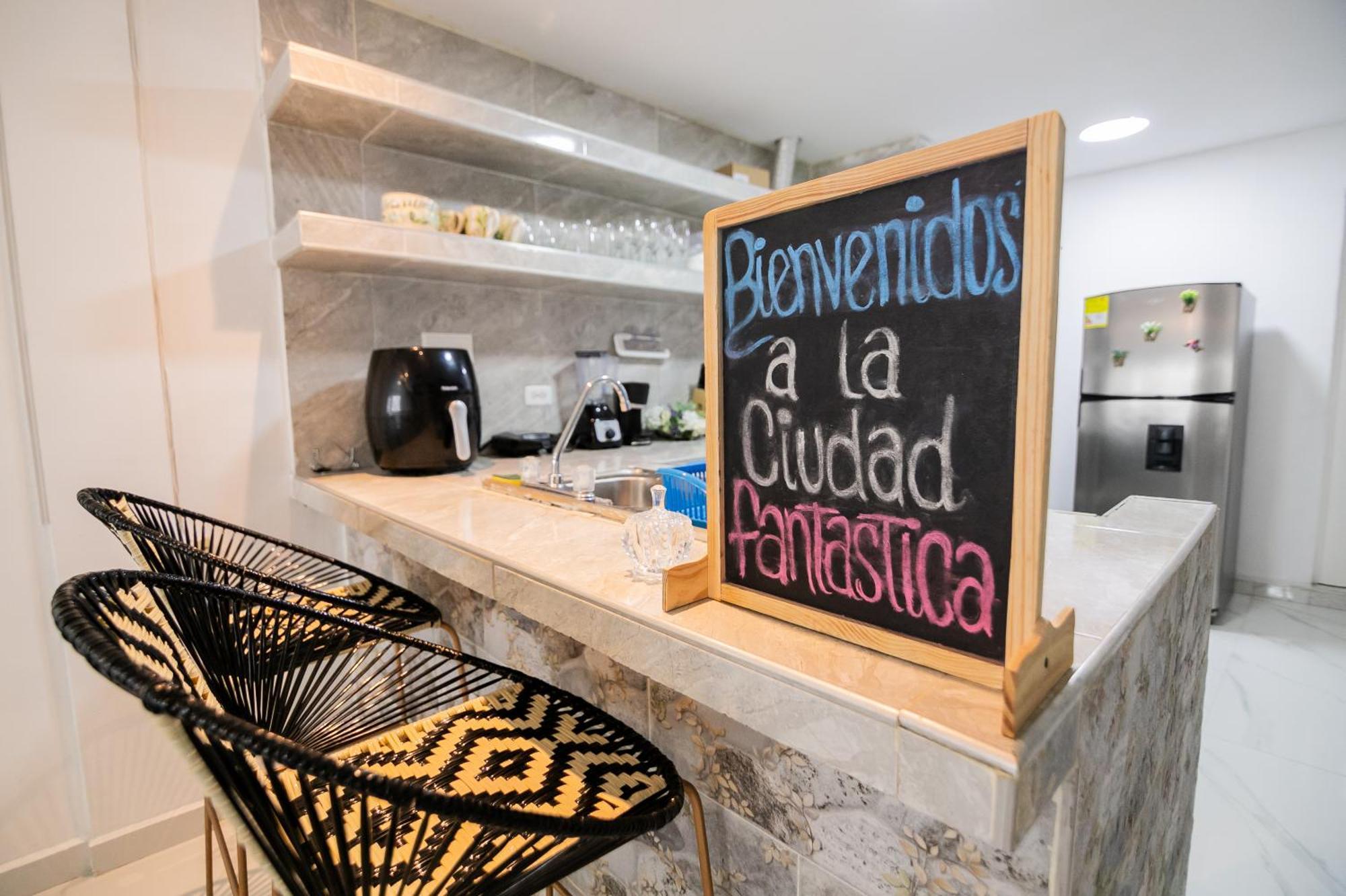 Hospedaje Rosa Blanca Cartagena Luaran gambar