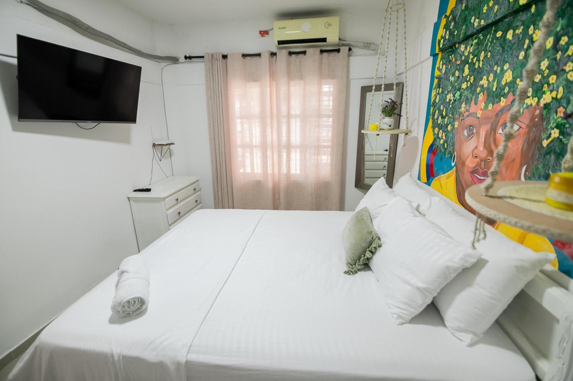 Hospedaje Rosa Blanca Cartagena Luaran gambar