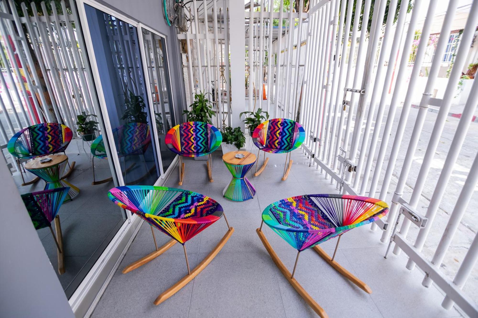 Hospedaje Rosa Blanca Cartagena Luaran gambar